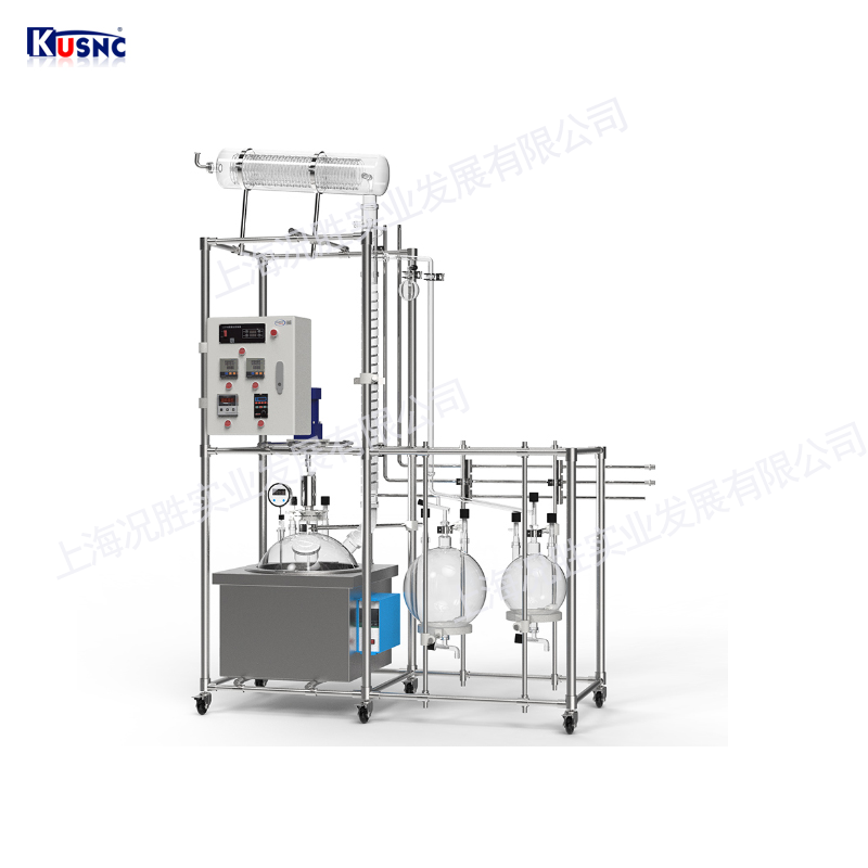 50L定制型玻璃蒸餾釜3D展示圖