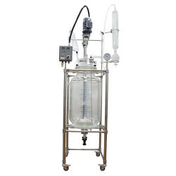 100L防爆雙層玻璃反應(yīng)釜視頻