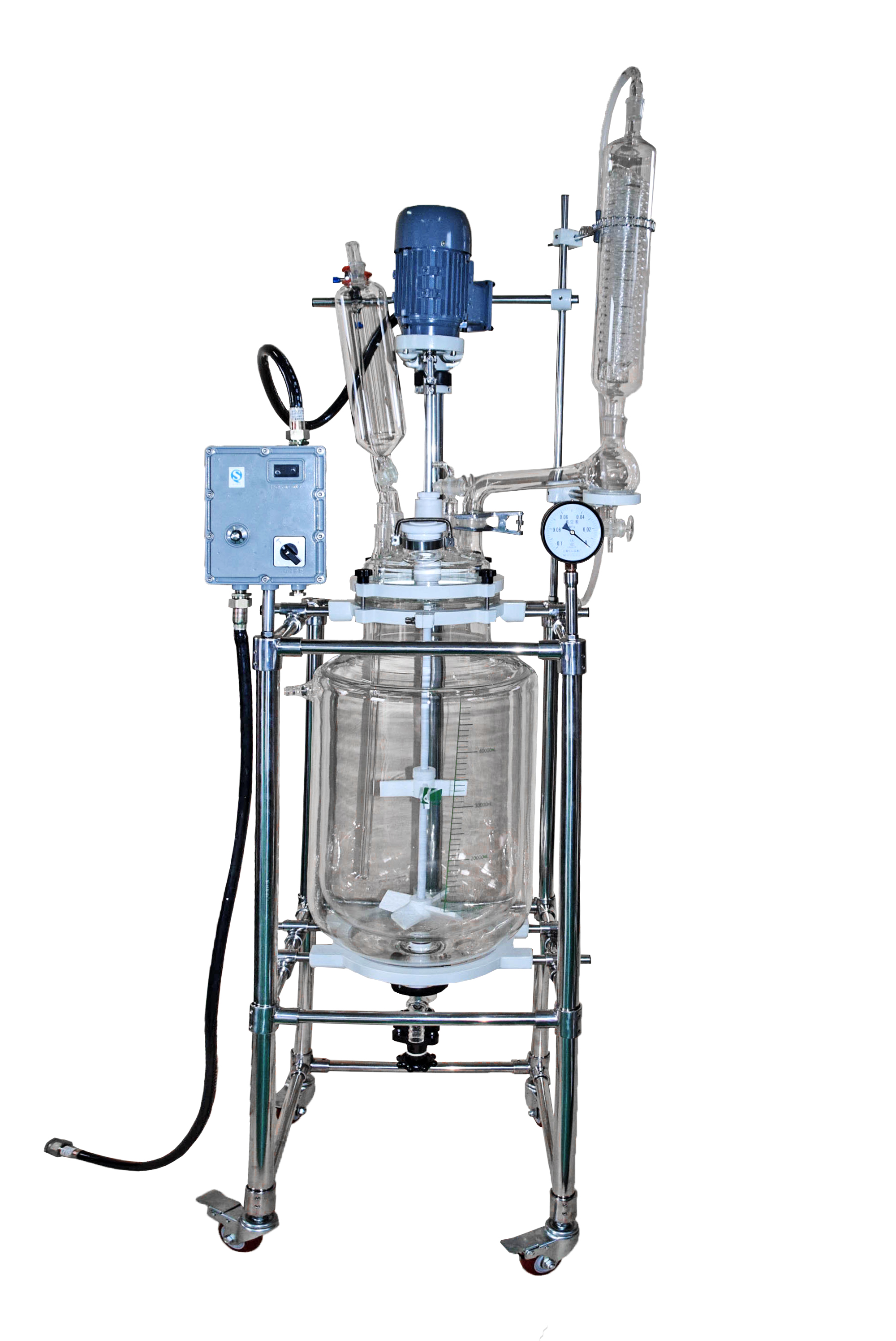 雙層玻璃釜50L 雙層玻璃釜50L