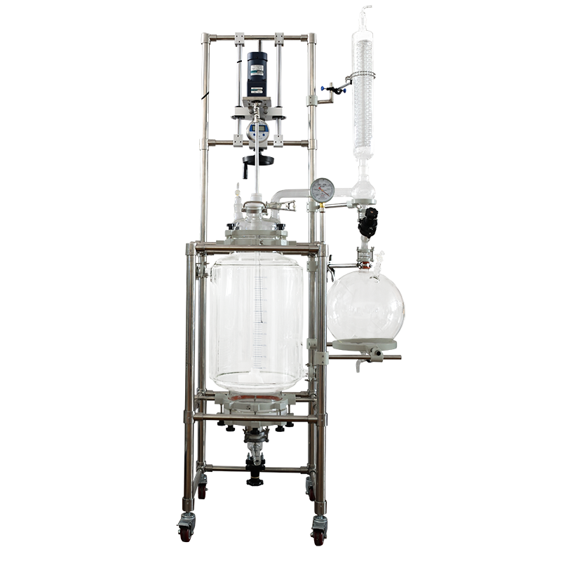 50L單層玻璃反應釜 50L單層玻璃反應釜