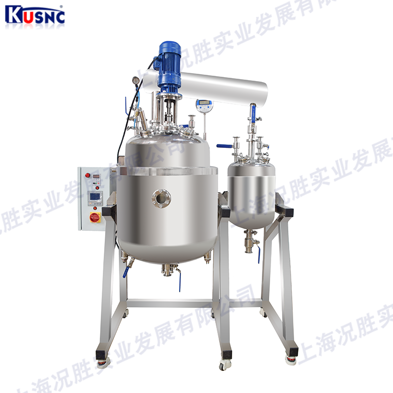 臥式冷凝器-不銹鋼反應(yīng)釜 臥式冷凝器-不銹鋼反應(yīng)釜