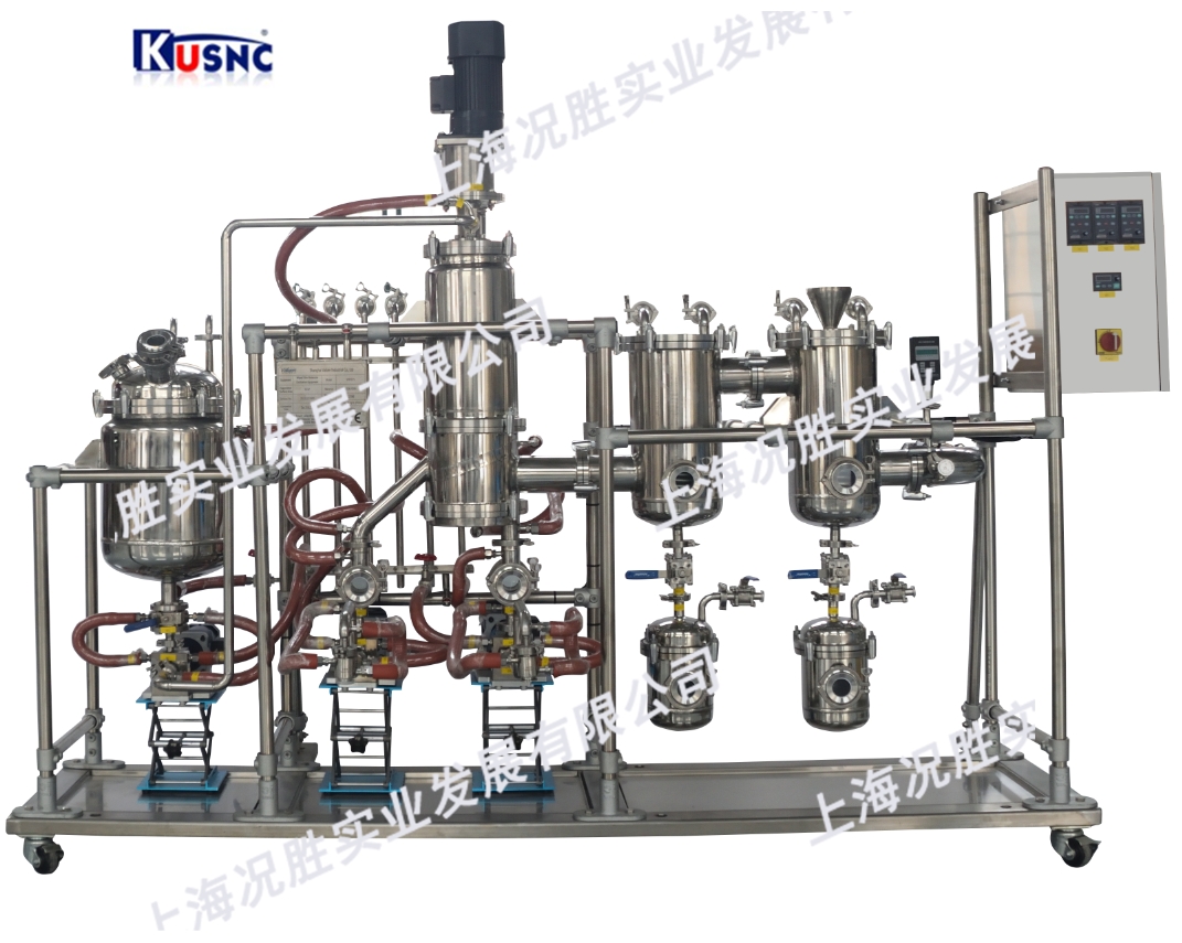 單級不銹鋼分子蒸餾加水印壓縮 單級不銹鋼分子蒸餾加水印壓縮