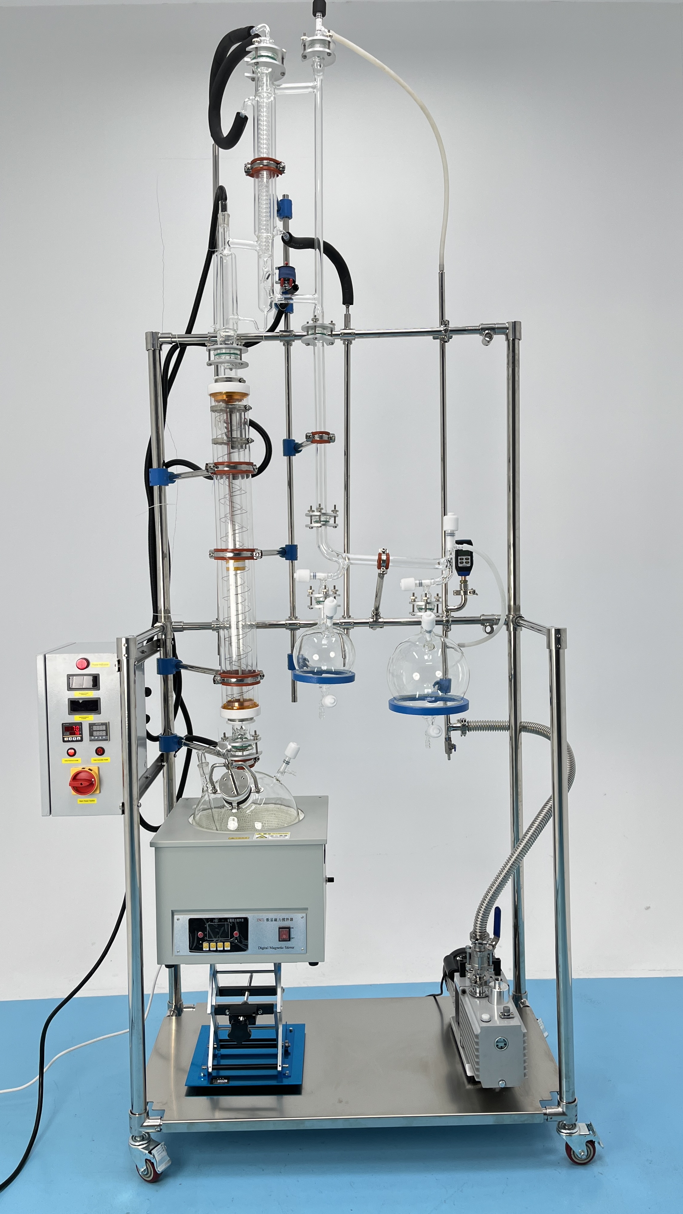 玻璃精餾塔 玻璃精餾塔