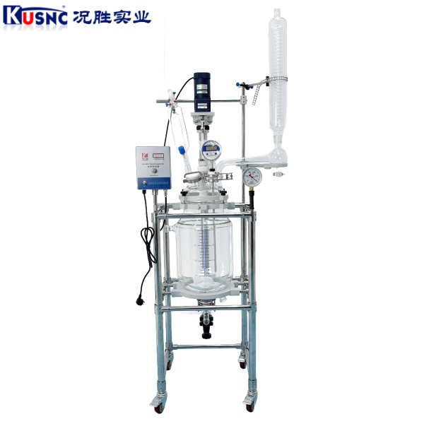 20L雙層玻璃反應釜 20L雙層玻璃反應釜