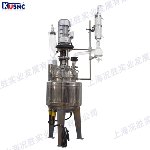 定制不銹鋼反應釜(冷凝管+恒壓漏斗)