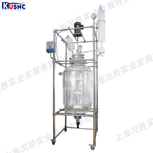 200L雙層玻璃反應(yīng)釜SF200