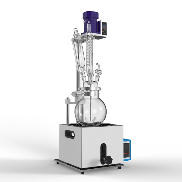 1-5L單層玻璃反應釜3D展示圖